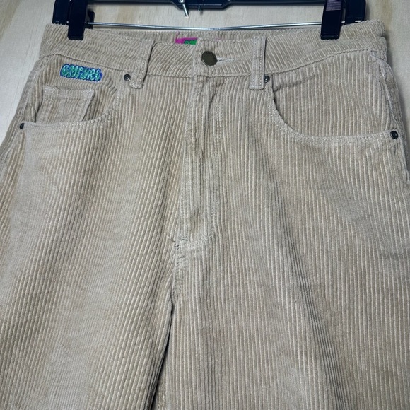Empyre Pants Juniors 5 Sand Tori Corduroy Baggy Hip Hop Skate Y2K Skater - Picture 2 of 12